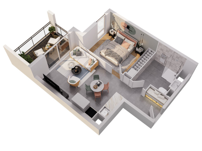 Appartement 2 pièces