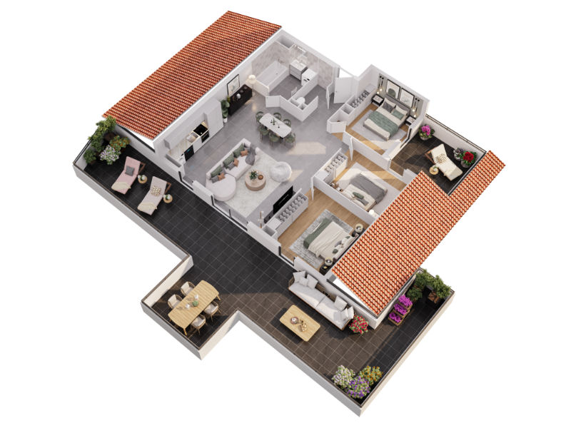 Appartement 4 pièces